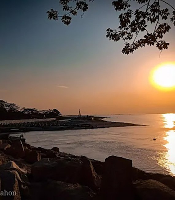 Nimati Ghat, Sunset Time